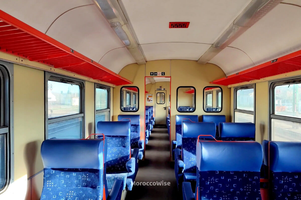 A scenic rail journey through Morocco